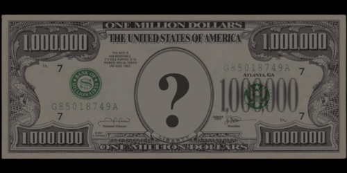Million dollar bill